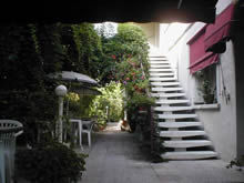 Shady terrace